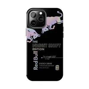 Red& bull Energy Night Shift & Neon Editions Drinks phone case Compatible with iPhone 7, 8, X, 11, 12, 13, 14, 15, 16 17 & Samsung Galaxy S21, S22, S23 & S24 S25 series