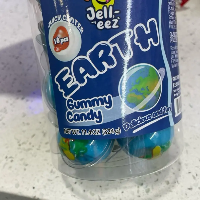Apexy Eyeball Gummies - with Fruity Liquid Center 11.42oz Eyeball Candy for Halloween, Birthday, Trick Or Treat, Party Candy -Jelly Filled Gummies, Fat Free, Nut Free. 11.42oz (Planet) Snack Soft Bonbon Sweet Chewy