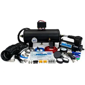 HornBlasters HornAir 2HB Onboard Air System for Train Horns & Tire Inflation | 2-Gallon 150 PSI Air System - Automotive