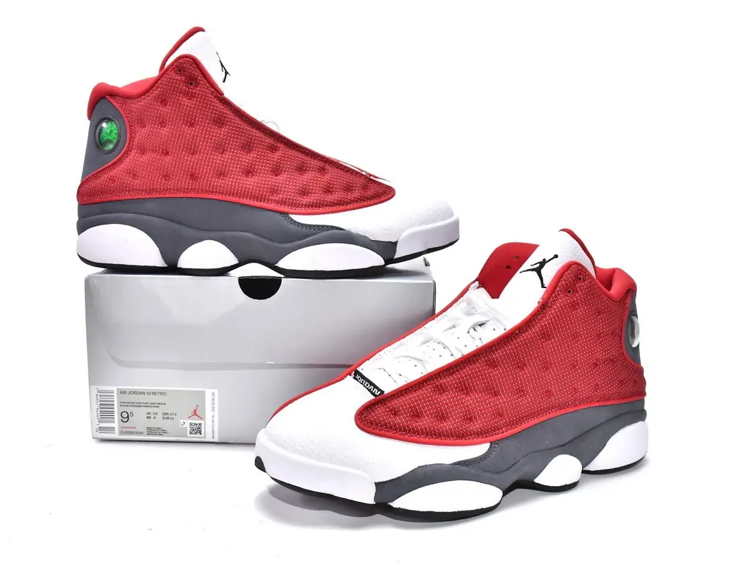 White Red Gray Color Block Mesh High‑top Basketball Shoes Vibrant Eye‑catching Unisex Anti‑slip Shock‑absorbing Sports Sneakers for Game & Daily Wear