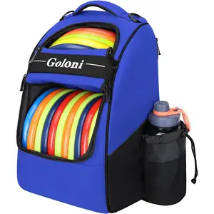Disc Golf Bag Holds 23+ Discs,Durable Disc Golf Backpack with cooler compartment,Large Capacity Frisbee Bags