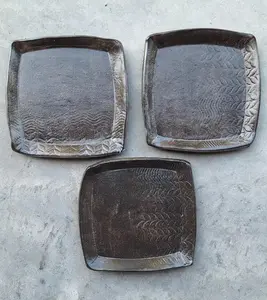 Square dessert plate