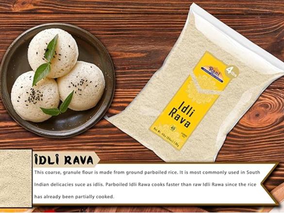 Rani Idly Rava (Parboiled Cream of Rice) 64oz (4lbs) 1.81kg ~ All Natural | Vegan | Gluten Friendly | NON-GMO | Indian Origin