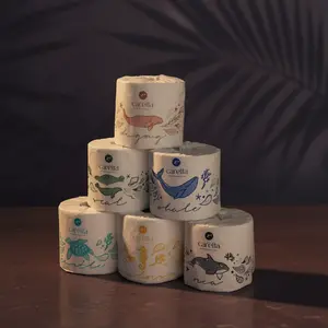 100% Bamboo 3-Ply Toilet Paper – 36 Rolls, Tree-Free & Biodegradable