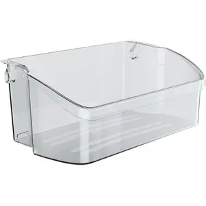 HECASA 240324502 AP2549806 844402 Refrigerator Door Shelf Compatible with Frigidaire Kenmore Electrolux Refrigerator AH429767 EA429767 PS429767 Replacement only Door Bin Replacement Clear 1PC