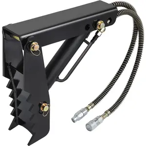 VEVOR Hydraulic Excavator Thumb 18 1/2 Thick Heavy Duty Wood Grabber Black Steel Weld Thumb Attachment with Hydraulic Cylinder Mechanical Hydraulic Excavator Pliers for Excavator/ExcavatorVEVOR Super Brand Day