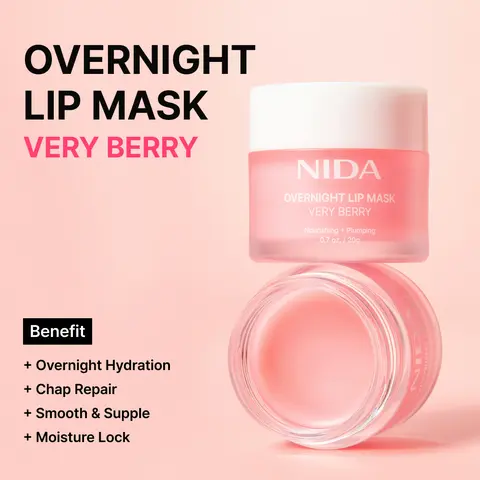 Overnight Lip Mask Very Berry Nourishing Moisturizing Hydrating