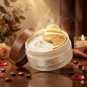 60 Caffeine Peptide Eye Masks, Eye Treatment Mask, Rich in hyaluronic acid and niacinamide, firms the skin, brightens the complexion, suitable for all skin types, eye care