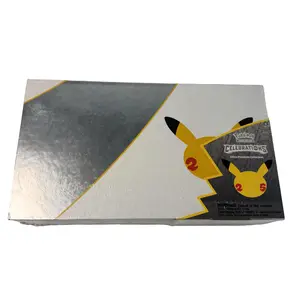 【Card Lobby】Pokemon TCG Celebrations Ultra-Premium Collection 25th Anniversary English Sealed Box, Metal Charizard & Pikachu Cards, Booster Packs & Collector Accessories