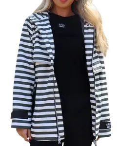 LULU MAC - Darby Stripe Raincoat