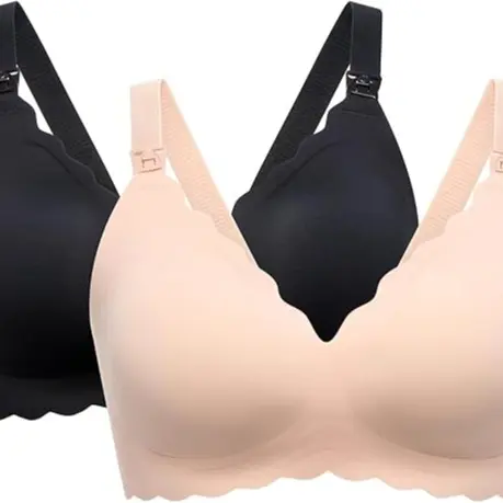 2 Pack-black,oyster Pink