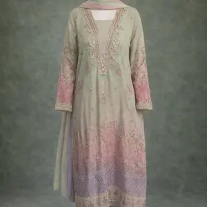 Pakistani Trending chiffon salwar suits