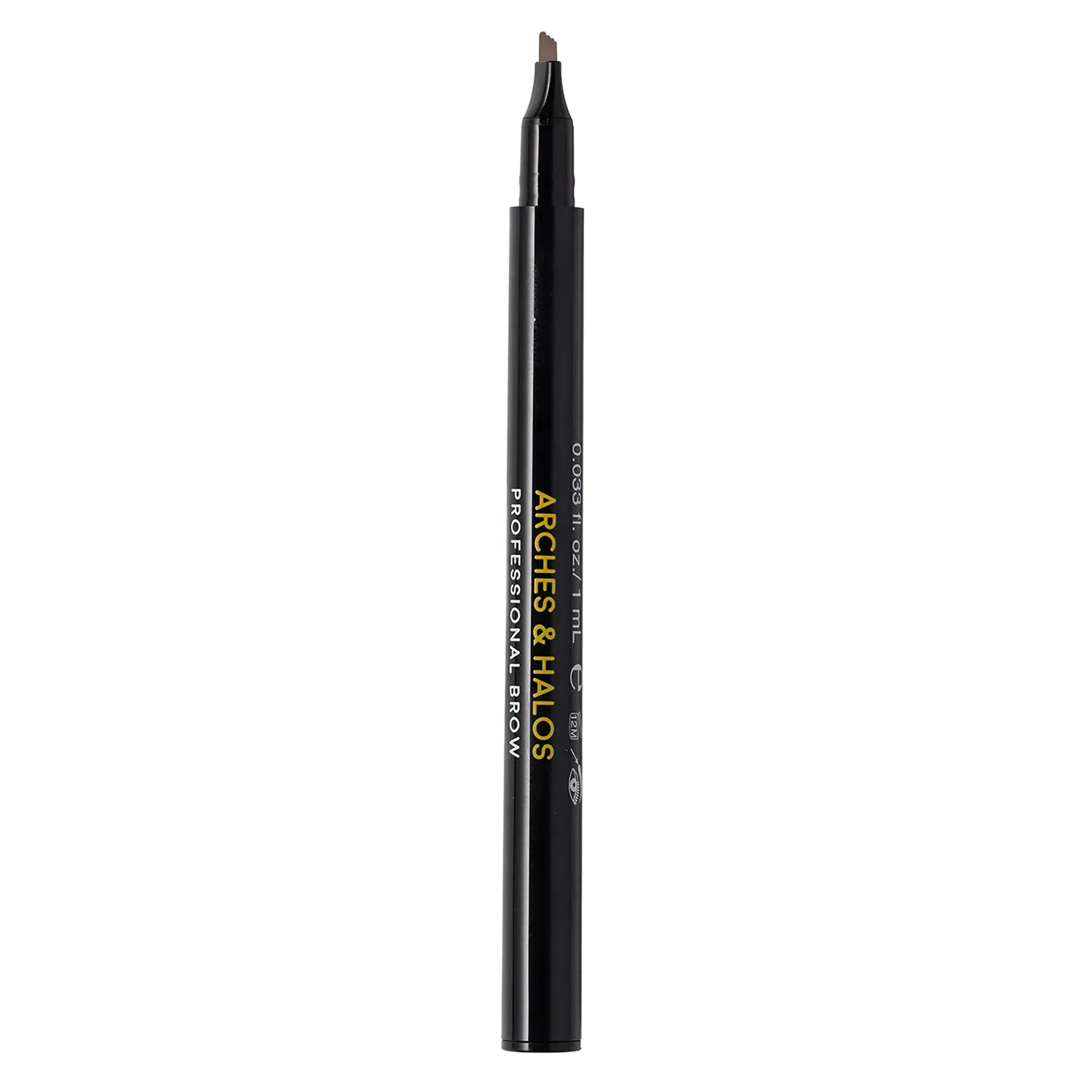 4 Prong Microblading Brow Pen - Espresso by Arches and Halos for Women - 0.033 oz Eyebrow Pencil