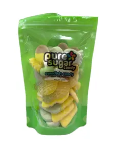 Limited Edition! Shades of Green Swedish Candy Half Pound Sweet and Sour Mix