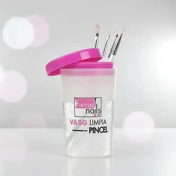 VASO Fantasy Nail Brush Cleaner, Professional Home Nail Art Tool for Brush Cleaning