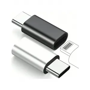 2pcs Lightning to USB-C adapter compatible with Apple Iphone 15 Pro Max Plus, , Xiao mi charging cable (charging only!), not support data/audio transmission and Type-C to USB 3.0 adapter can charge and transfer data compatible with laptops, desktop comput
