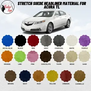 Stretch Suede Headliner Material for Acura TL