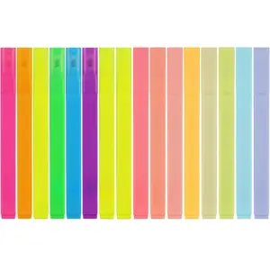Highlighters Pastel No Bleed,Assorted Colors  Pens,Aesthetic,Soft Tip for Book,Journal,70962