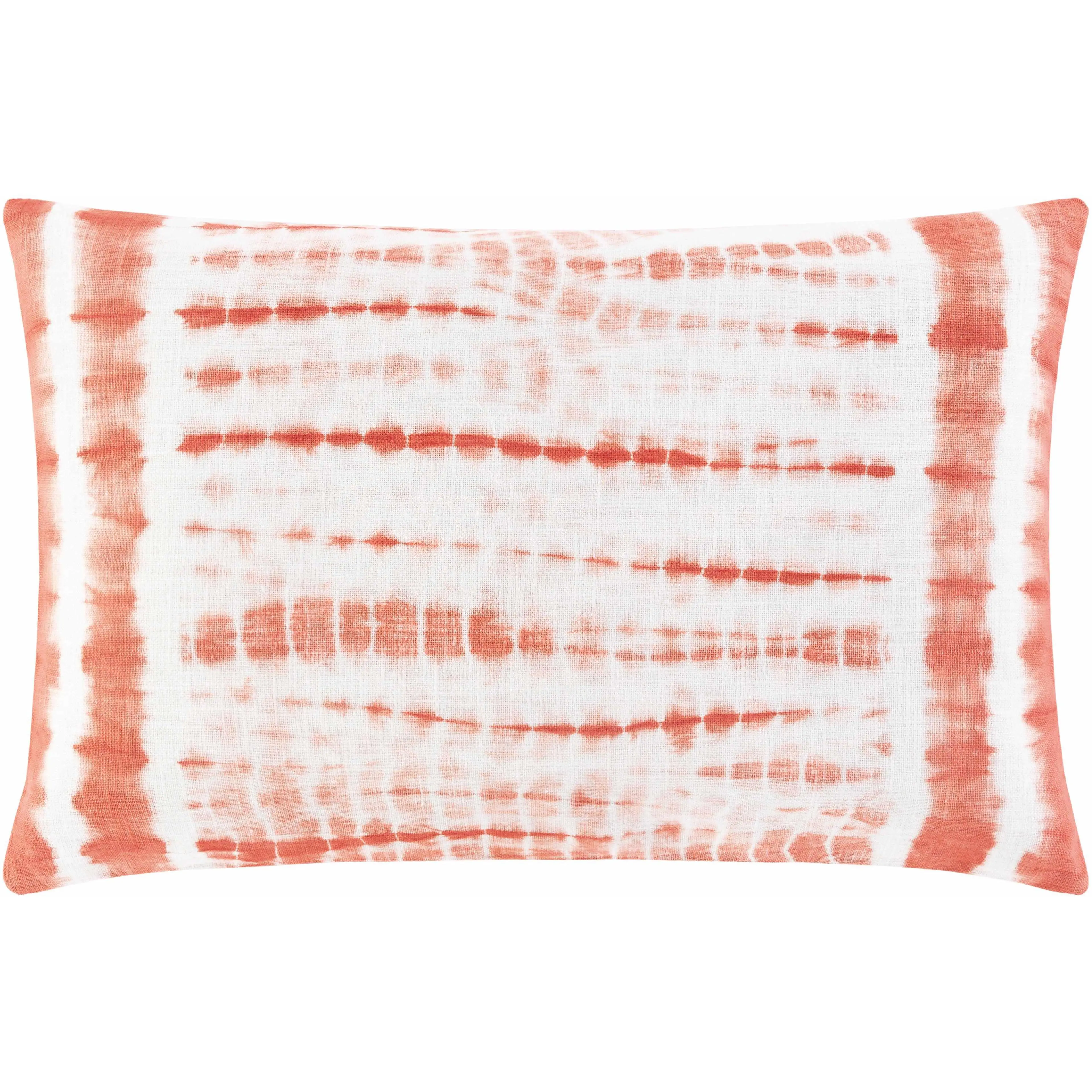 Safranbolu Burgundy Tie-Dye Lumbar Pillow, Low Back Pain Relief - Clearance