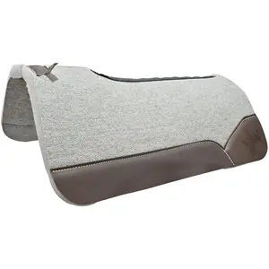 Best Ever 1 1/4" Kush Pad with Oiled Espresso Wear Leathers- 32"X32"