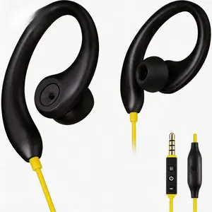 Portable Wireless In-Ear Neckband Headphones (Earbuds with Remote, Clip & Charging Function), Deep Bass HiFi Stereo Audio for Running-1028