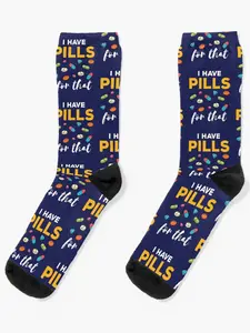 Pharmacist Pharmacy Tech I Have Pills for That Socks