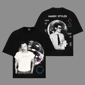 Harry Styles Kiss All the Time. Disco, Occasionally. New Album 2026 Men's Oversized Cotton T-Shirt, The Harries T-Shirt , Vintage Music Merch T-Shirt, Retro 90s Country Style, New Album Gift For Fans