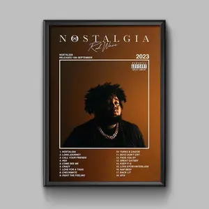 [UNFRAMED POSTER] Rod Wave Nostalgia Poster