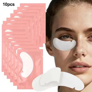 10pcs Eyelash Extension Ocular Pads, Lash Lifting Isolation Patches, Professional Lash Application Guards, Beauty Tool Kit for Lash Technicians, Practical Beauty Tools