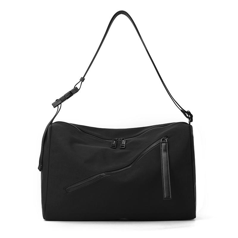 8326 Women's Large-capacity Casual Solid Color Small Square Bag 2026 New Lightweight Multi-compartment Shoulder Messenger Bag