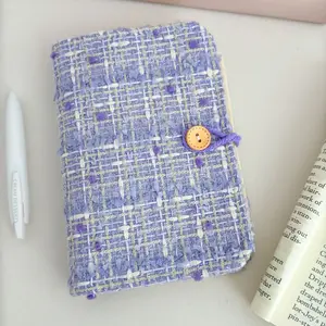 Weaving A6 loose-leaf book, sweetheart running away girl heart, portable notebook Internet celebrity
