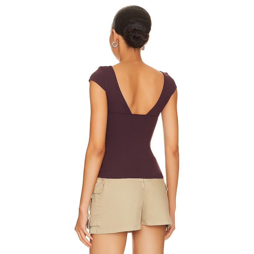 Free People Duo Corset Cami in Black