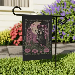 S^btle Anti Tr^mp Garden Flag Anti Maga Garden Sign Fdt Garden Flag Anti Tr^mp Yard Flag Anti Tr^mpism Democrat Flag