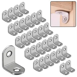 L-shaped bracket, right angle fastener corner code, furniture seam fixing, used for chairs, cabinets, tables