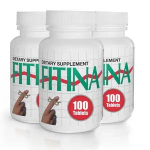 Fitina Natural Dietary Brain Support Supplement with B Vitamins for Memory Boost and Focus, Lab-Tested, 100 Tabs per Bottle, 3-Pack