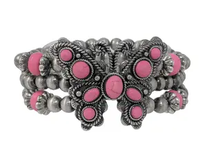 Beaded Butterfly Bracelet