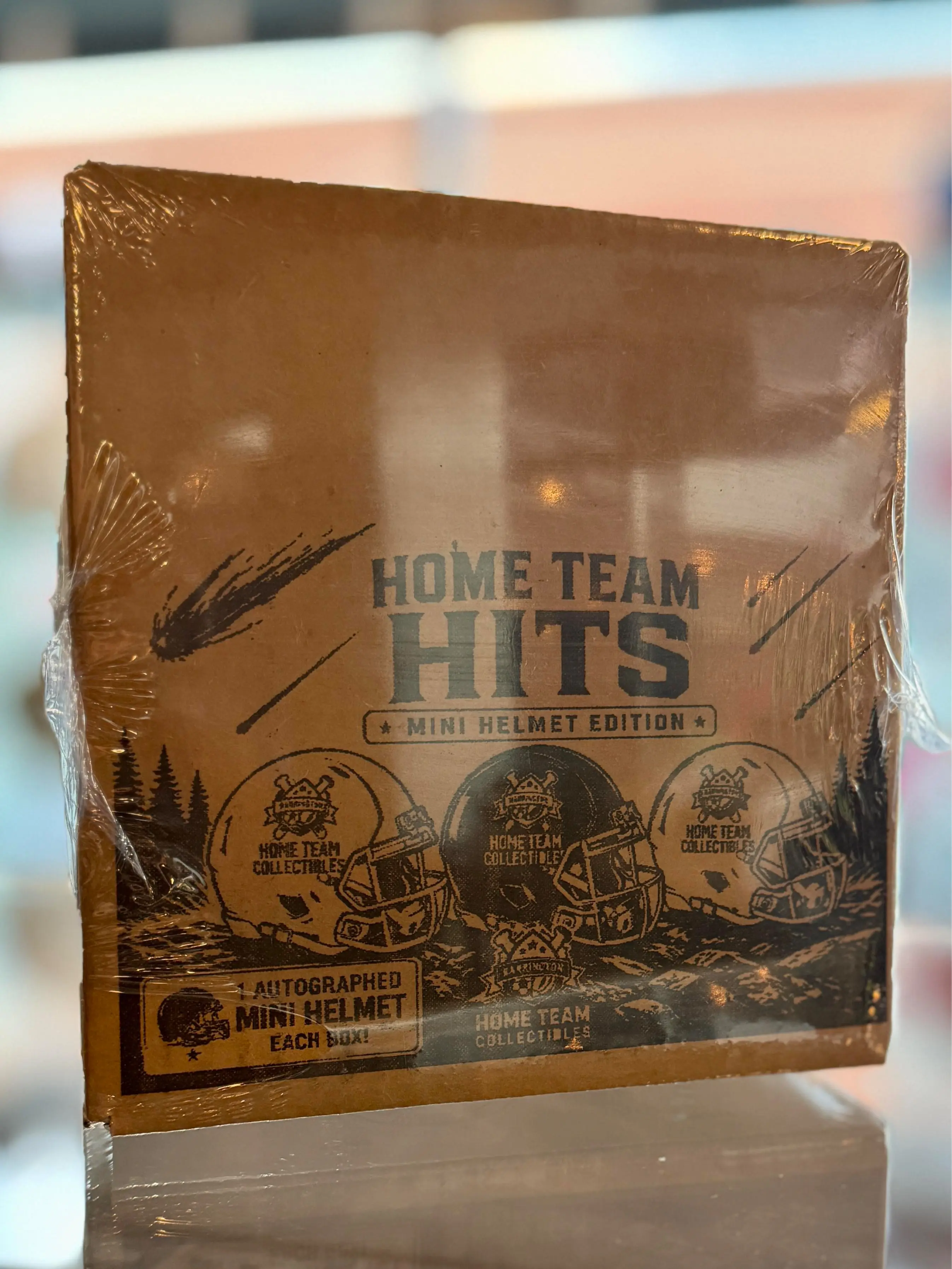 Signed Mini-Helmet 1-Box Authentic