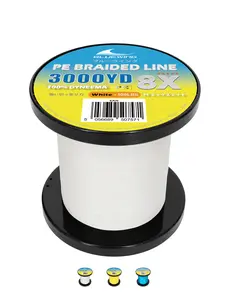 BLUEWING 8 Strands PE Line 3000yd 100-120LBS Braided Fishing Line
