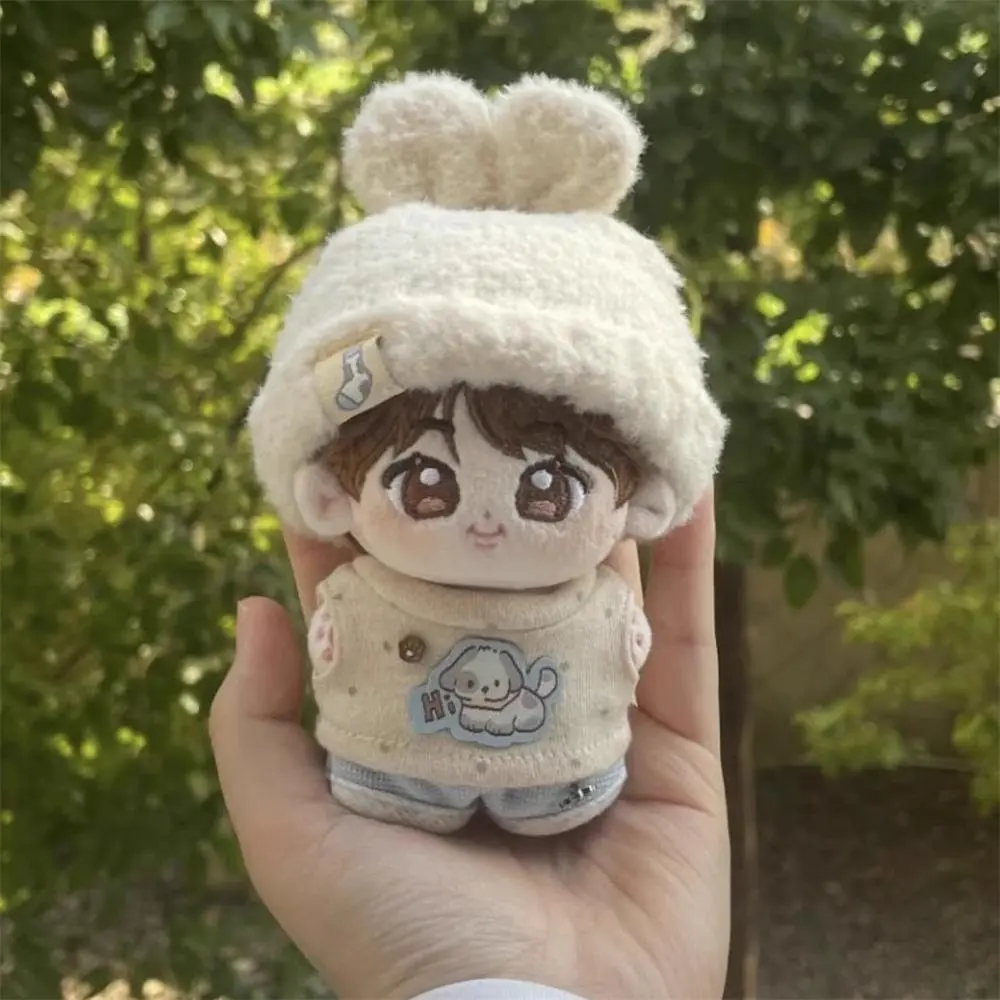 Plushie Kpop Star JIN Handsome Cool Boy Plush 10cm Doll Toy Body Stuffed Cosplay Original Gift