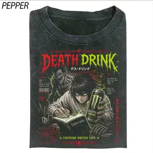 Death Note L Shirt, Death Note Anime Tee, L Lawliet Shirt, Ryuk Anime Shirt, Anime Streetwear Tee, Gothic Anime Shirt, Manga Fan Gift Streetwear Cotton