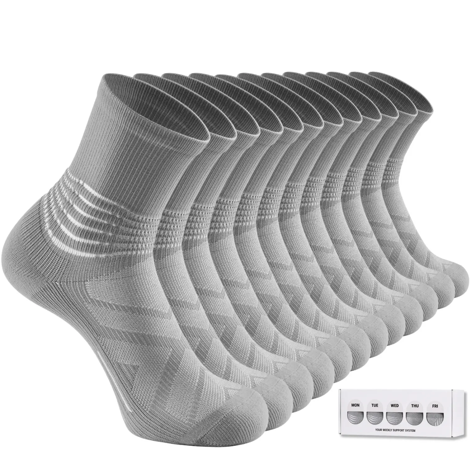 Light Grey-6 pairs