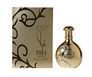 ARABIYAT PRESTIGE Nyla Vani-Elle Eau de Parfum, Unisex Fragrance with Vanilla and Jasmine, 2.7 fl. oz