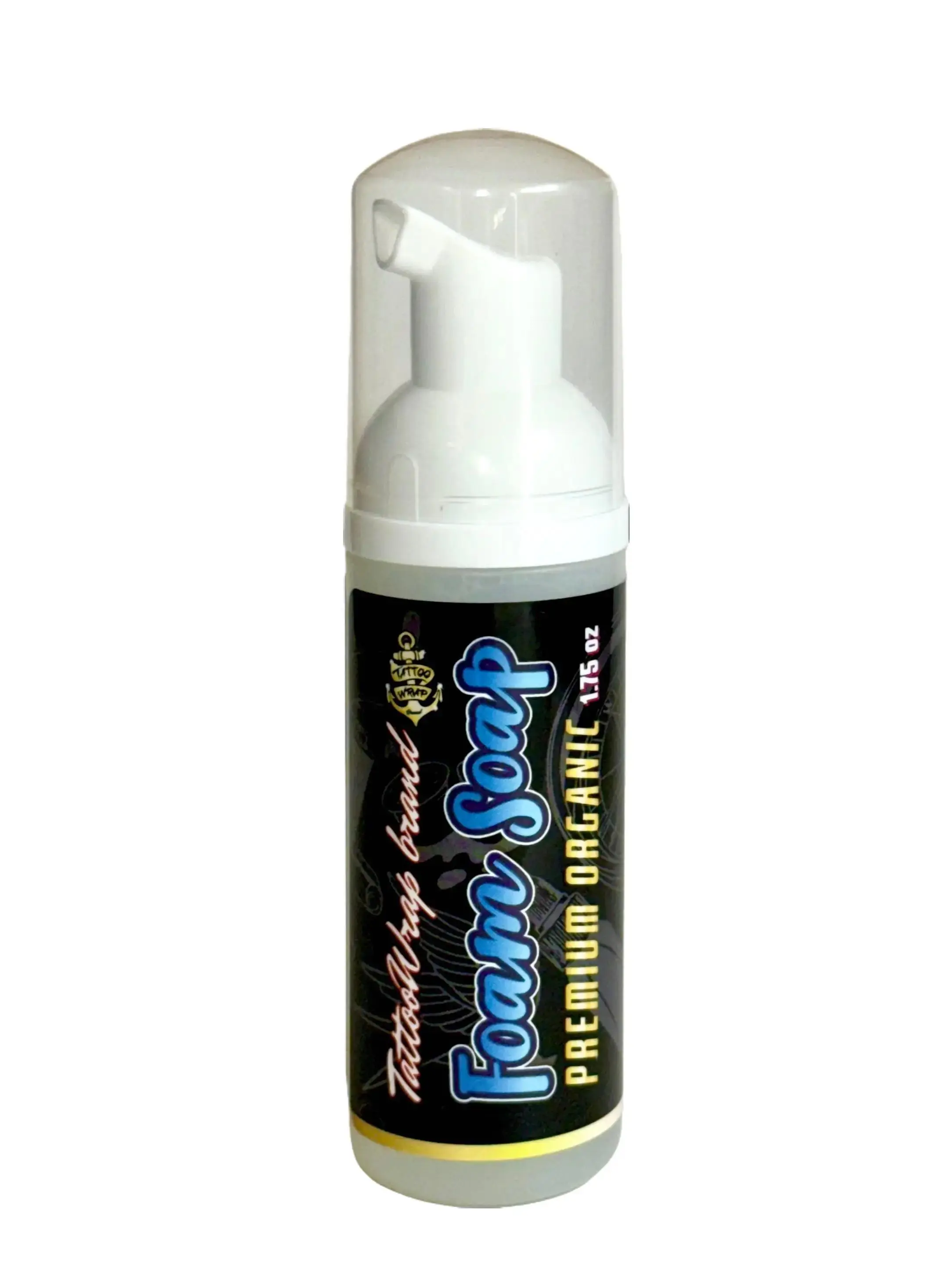 Foaming Travel Size Tattoo Soap, Organic Tattoo Aftercare