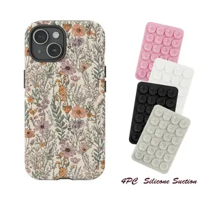 Vintage Boho Flower Phone Case |   Wildflower Cottagecore Cover Premium Film 2 in 1 Phone Case - Durable, Shock Absorbing and Stylish Protection - Compatible with iPhone 17, 16, 15, 14, 13, 12, 11, Plus, Pro, Pro Max, Perfect birthday gift for friends.