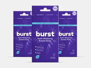 Teeth Whitening Breath Strips 3-pack