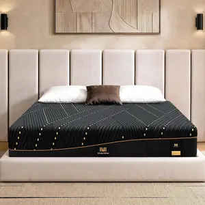 ModernMate Cooling Mattress 12/14“, Premium Cooling Copper Gel Memory Foam, Advanced Pressure Relief & Zero Motion Transfer, CertiPUR-US Certified, Fiberglass-Free, Bed-in-a-Box