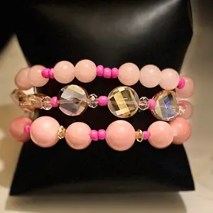 Pink Bracelet Set