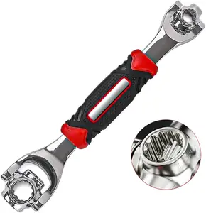 52 in 1 Socket Wrench Multifunction Wrench Tool with 360 Rotating Head, Spanner Tool for Home and Bicycle Car Repair