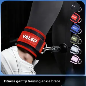 Ankle Straps for Cable Machines & Resistance Bands: Adjustable Ankle Cuffs for Glute Kickbacks, Leg Extensions & Hip Abductions – Workout Straps for Women for Home Gym, Pilates & Lower Body Training