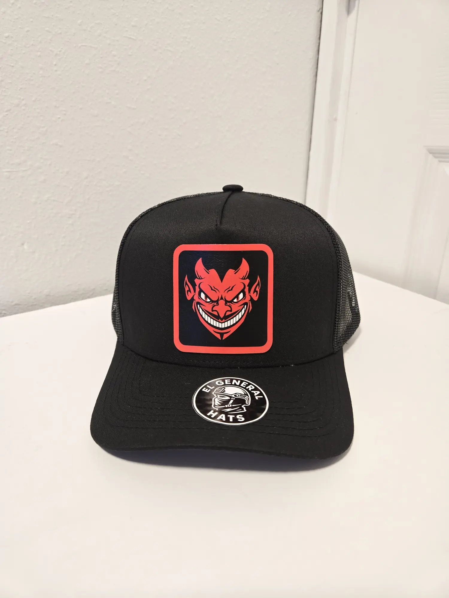 Gorra Imagen Diablo, Black Snapback with Imagen Diablo, Gorra del Diablo de alta calidad, Diablo Hat